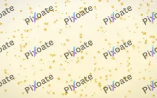 Buttercream Stars Dense II — light gold, yellow and white celestial background, variation II
