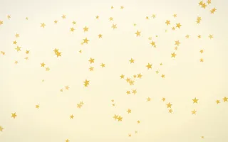 Buttercream Stars III — light gold, yellow and white celestial background, variation III
