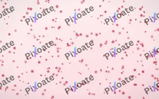 Cherry Soda Stars Dense II — light red and white celestial background, variation II