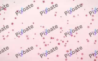 Cherry Soda Stars II — light red and white celestial background, variation II