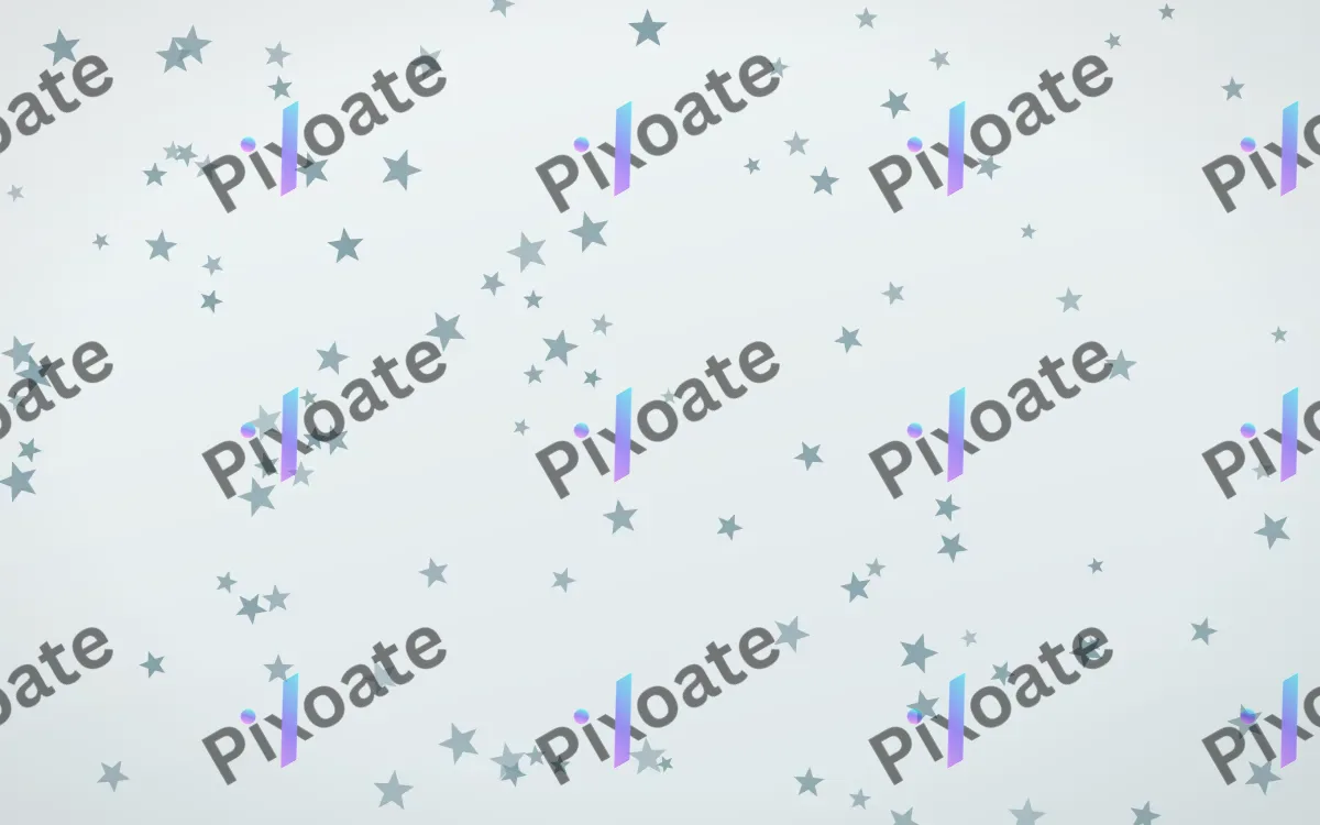 Coastal Fog Stars — light blue and white celestial background