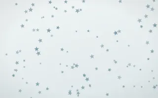 Coastal Fog Stars III — light blue and white celestial background, variation III