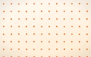 Coral Stars — light orange and white celestial background