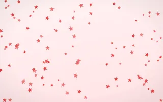 Crimson Stars — light red and white celestial background