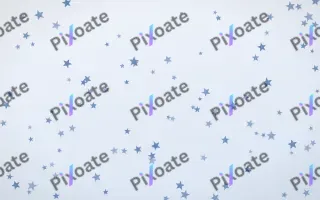 Denim Day Stars II — light blue and white celestial background, variation II