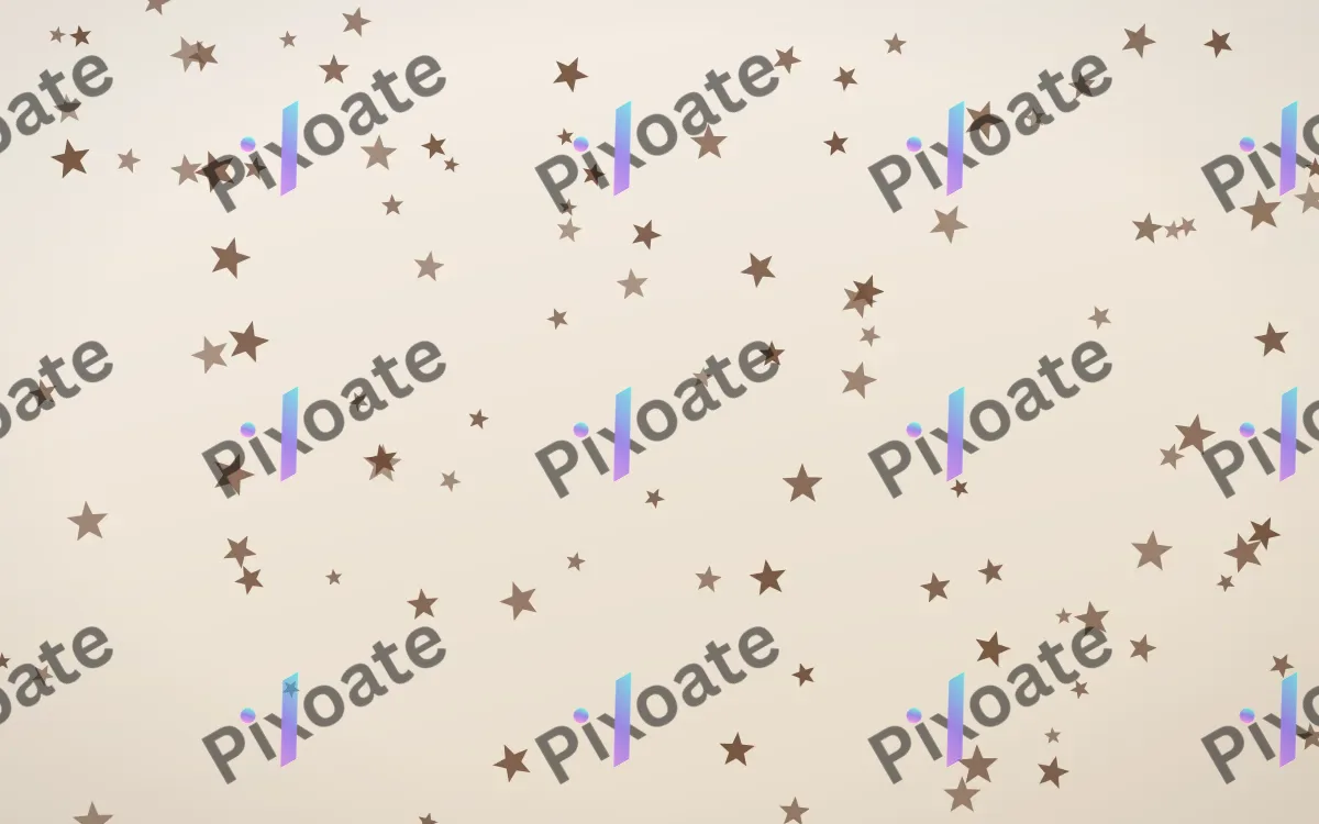 Espresso Stars — light brown, orange and beige celestial background