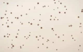 Espresso Stars II — light brown, orange and beige celestial background, variation II
