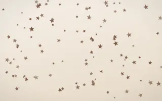 Espresso Stars III — light brown, orange and beige celestial background, variation III