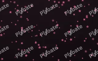 Flamingo Noir Stars II — dark pink and black celestial background, variation II