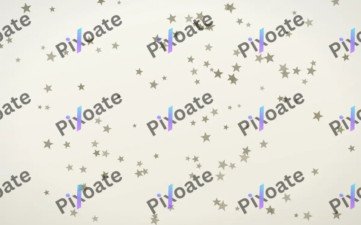 Fresh Linen Stars — light yellow and white celestial background