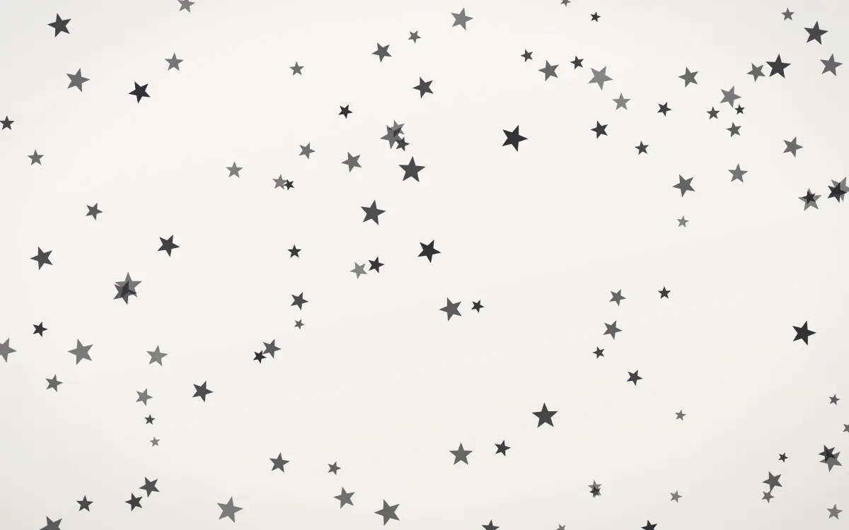 Inkline Stars — light grey and white celestial background