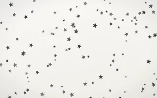Inkline Stars — light grey and white celestial background