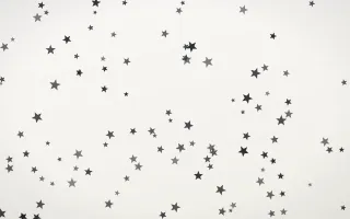 Inkline Stars II — light grey and white celestial background, variation II