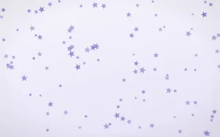 Lilac Frost Stars II — light blue and white celestial background, variation II