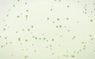 Matcha Latte Stars — light green and white celestial background