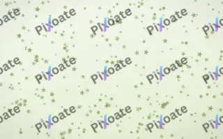 Matcha Latte Stars Dense — light green and white celestial background