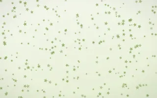 Matcha Latte Stars Dense II — light green and white celestial background, variation II