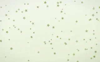 Matcha Latte Stars II — light green and white celestial background, variation II