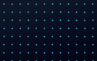 Midnight Stars — dark blue celestial background