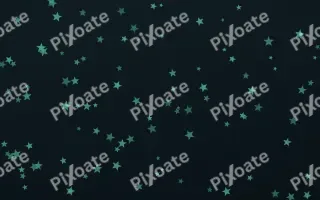 Midnight Garden Stars — dark green and black celestial background