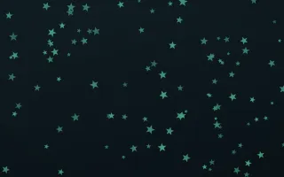 Midnight Garden Stars II — dark green and black celestial background, variation II