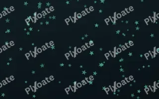 Midnight Garden Stars II — dark green and black celestial background, variation II