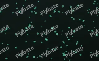 Mint Noir Stars III — dark green and black celestial background, variation III