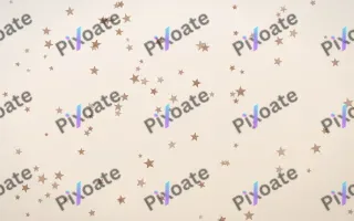 Mocha Milk Stars II — light orange and white celestial background, variation II