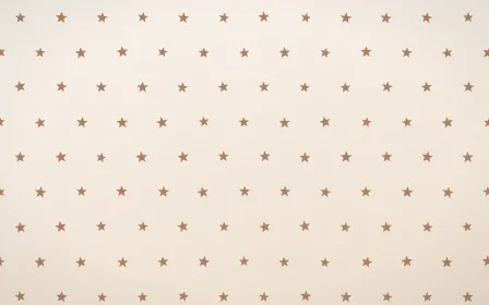 Mocha Milk Stars Tiled — light orange and white celestial background