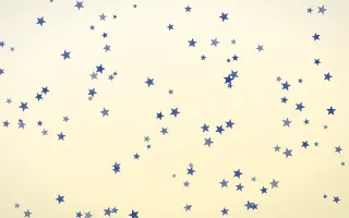 Navy Cream Stars II Navy Cream Stars II — light blue and white celestial background, variation II