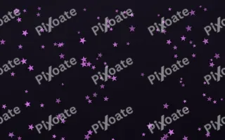 Neon Noir Stars — dark purple, teal and black celestial background