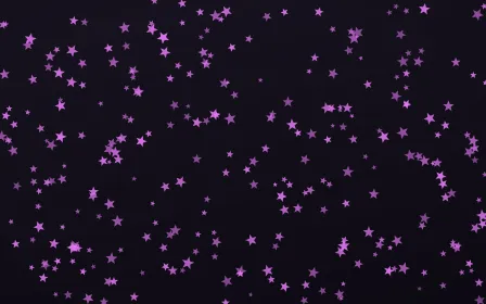 Neon Noir Stars Dense — dark purple, teal and black celestial background