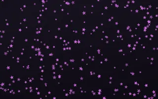 Neon Noir Stars Dense III — dark purple, teal and black celestial background, variation III