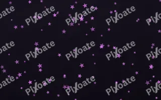Neon Noir Stars II — dark purple, teal and black celestial background, variation II
