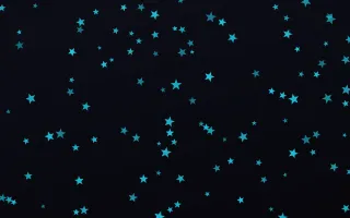 Neonline Stars III — dark teal, pink and black celestial background, variation III