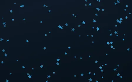 Ocean Ink Stars — dark blue celestial background