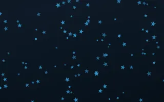 Ocean Ink Stars II — dark blue celestial background, variation II