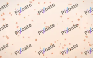 Peach Fuzz Stars III — light orange and white celestial background, variation III