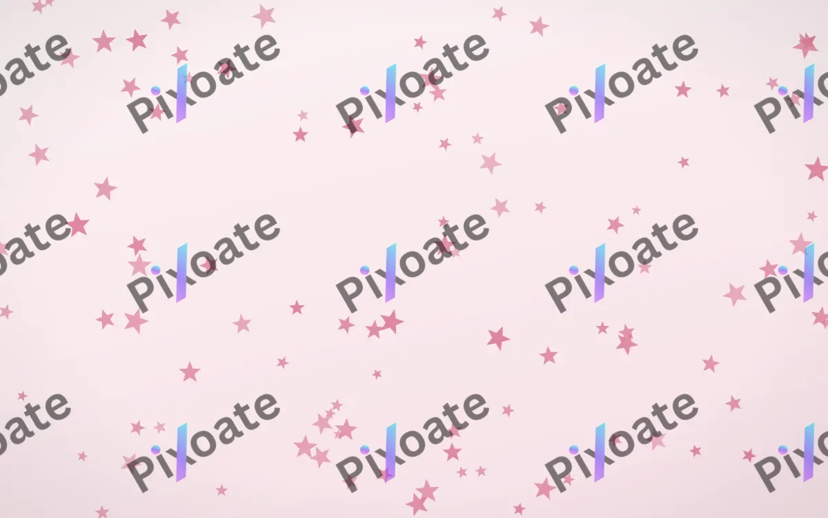 Rosewater Stars — light pink and white celestial background