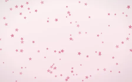 Rosewater Stars — light pink and white celestial background