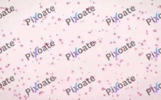 Rosewater Stars Dense — light pink and white celestial background
