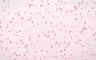 Rosewater Stars Dense III — light pink and white celestial background, variation III