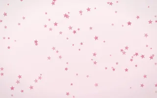 Rosewater Stars II — light pink and white celestial background, variation II