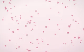 Rosewater Stars III — light pink and white celestial background, variation III