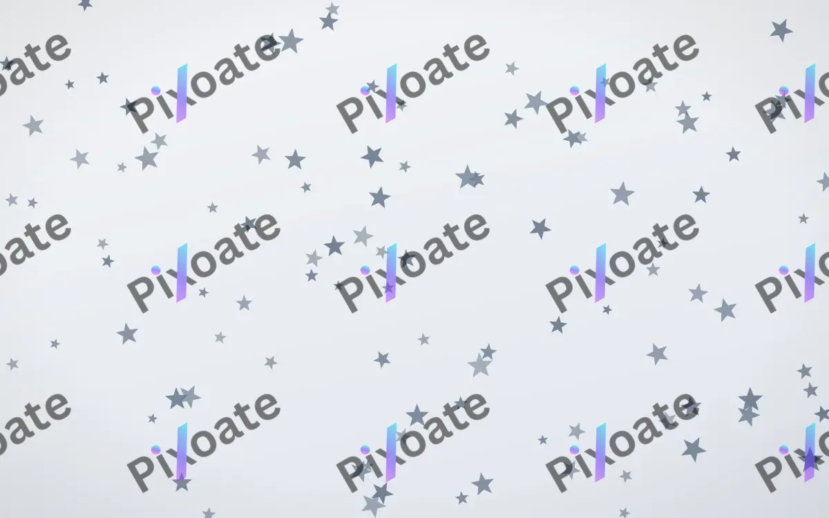 Slate Mist Stars — light blue and white celestial background