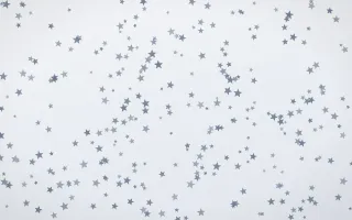 Slate Mist Stars Dense — light blue and white celestial background