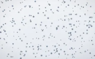 Slate Mist Stars Dense II — light blue and white celestial background, variation II