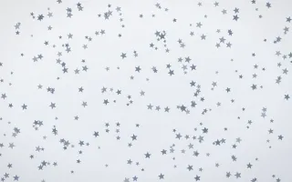 Slate Mist Stars Dense III — light blue and white celestial background, variation III