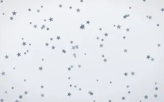 Slate Mist Stars III — light blue and white celestial background, variation III