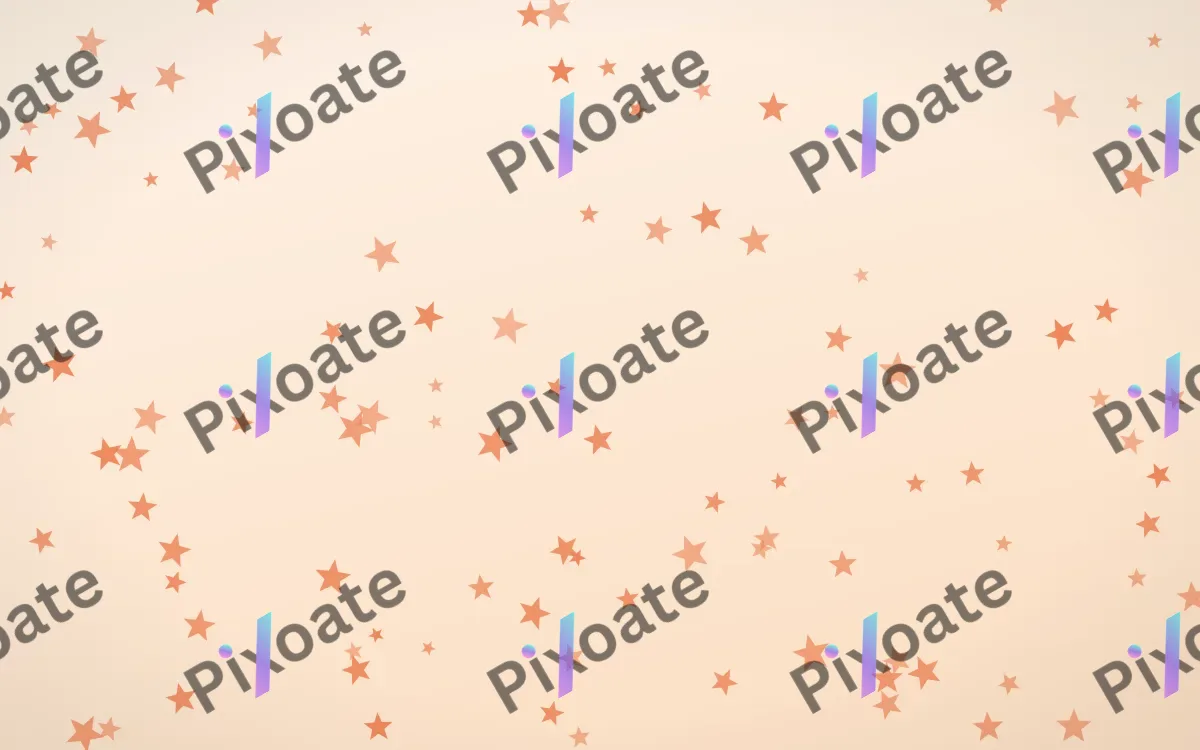 Sunset Pop Stars — light orange and beige celestial background